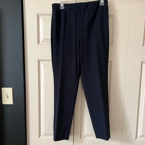 ❤️❤️ J.Jill navy pointe pants. Slim leg elastic waist